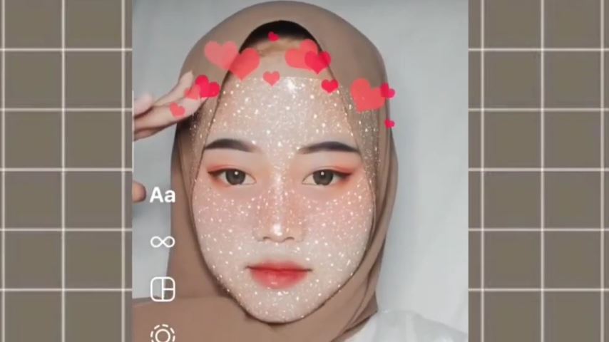 Nama Filter IG My Glitter Viral & Cara Pakainya
